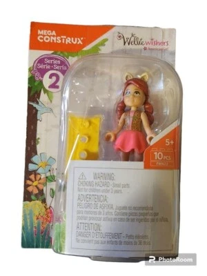 American Girl Wellie Wishers Mega Construx Willa 2017 nuevo en paquete Foto 1 de 4