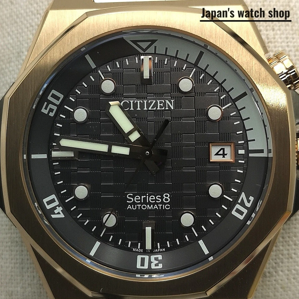 CITIZEN NB6069-53H Wrist watch Series 8 Automatic Gray SS Analog Men