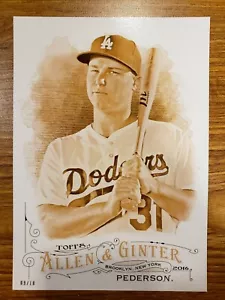 2016 Topps Allen and Ginter 5x7 Gold #133 Joc Pederson - Picture 1 of 5