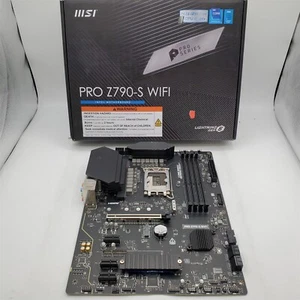 MSI PRO Z790-S WiFi ProSeries Motherboard LGA 1700, PCIe 5.0, ATX -NOT WORKING- - Afbeelding 1 van 7