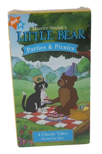 Maurice Sendak's Little Bear Parties & Picnics 4-Classic Tales VHS Video ** New - Picture 1 of 6