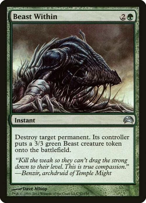 Magic The Gathering MTG BEAST WITHIN Planechase 2012 NM Near Mint - Image 1 of 1