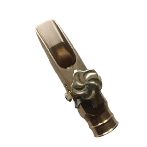 Excellent Copper Alto Saxophone Mouthpiece Good Shape # 5-9 w/Ligature 2025 NEW - Picture 1 of 7