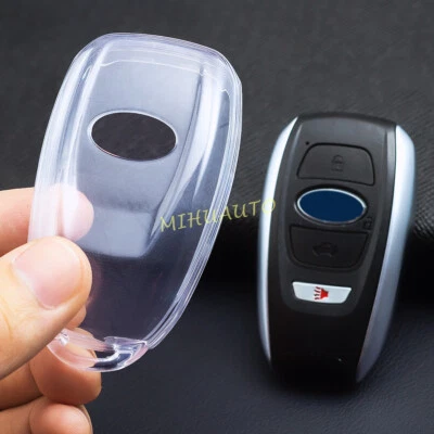 Llavero transparente transparente para llave de coche para Subaru Forester Outback Impreza BRZ Foto 1 de 4