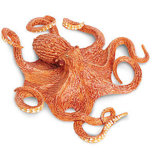 Giant Pacific Octopus Incredible Creatures Figure Safari Ltd NEW Toy Eduactional