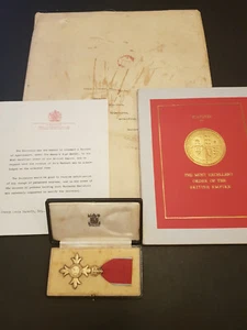 1957 Awarded OBE Medal with Royal Certificate, Booklet, Letter & Royal Mint Box - Picture 1 of 24