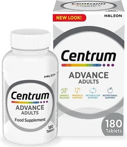 Centrum Advance Adults - Multivitamin & Mineral - 180 Tablets - EXPIRY 05/26 ✅️ - Picture 1 of 6