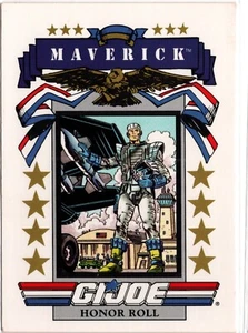Impel G.I. Joe Series 1 Trading Card #192 • Maverick • Hasbro 1991 ARAH - Picture 1 of 2