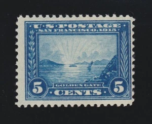US 399 5c Panama-Pacific Mint Fine OG NH SCV $160 - Picture 1 of 2