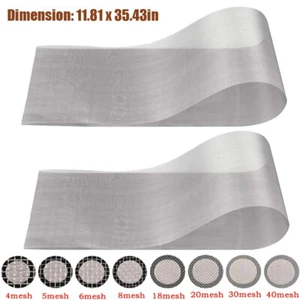 4-500 Mesh Drahtgewebe Edelstahl Filtergewebe Filter Feinfilter Gaze - Bild 1 von 28