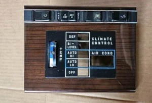 1975 1981 Mercedes C107 R107 SL SLC Climate Control Temperature HVAC Panel - Picture 1 of 7
