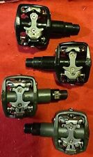 CYCLING TOE CLIPS 2 PAIR WELLGO 823 & WPD 813 EXCELLENT 1/2 INCH PEDALS