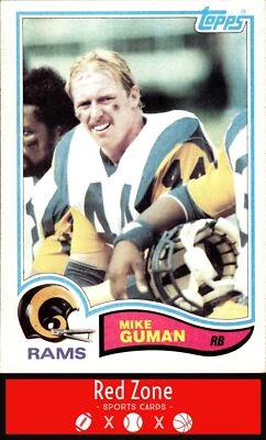 1982 Topps - #376 Mike Guman NM Set Break. - Image 1 of 2