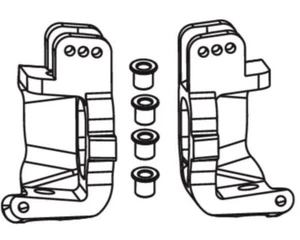 Absima C-Hubs links und rechts AB-1710018 MAMBA 7,  - Picture 1 of 1