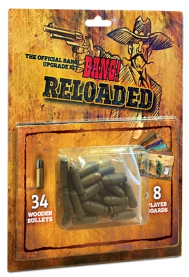 Bang! 重新加载官方升级套件扩展卡游戏达芬奇助推器子弹 — 第 1/3 张图片