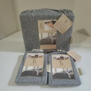 ED by Ellen DeGeneres Dream Duvet Cover for King w/ (2) Standard Shams - ALPACA - Picture 1 of 5