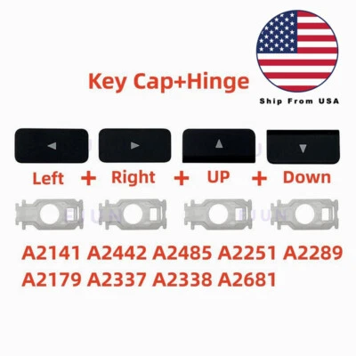 Arrow Keycap and Hinges for MacBook Pro/Air A2141 A2251 A2289 A2179 A2337 A2442 - Image 1 of 4
