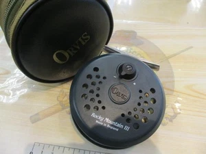 Carrete con mosca ORVIS pesca con mosca Rocky Mountain III color negro - Imagen 1 de 7