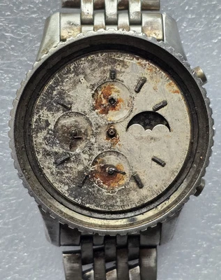 Cronógrafo Breitling Navitimer Olympus fase lunar acero. Ref: A19340. Cal: Foto 1 de 4