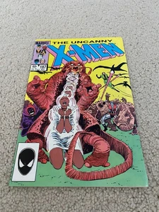 Uncanny X-Men 187 VF 8.0 High Grade Wolverine Cyclops Storm Colossus - Bild 1 von 4
