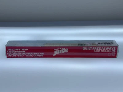 EAU DE JUICE PURE SUGAR & LOVE SIN FILTRAR EDP Doble Rollerball 5 ml/.17 oz Cada uno Foto 1 de 3