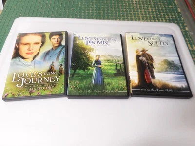 LOVES LONG JOURNEY / LOVES ENDURING PROMISE / LOVE COMES SOFTLY - (3-DVDS) Foto 1 de 3