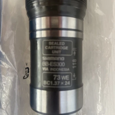 Shimano Cycle Bicycle Bike BB-ES300 Bottom Bracket Silver - 73-118 MM - Image 1 of 2