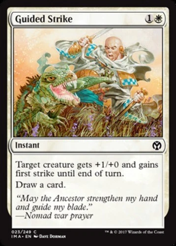 x1 Guided Strike - Iconic Masters - NM - MTG - Image 1 of 1