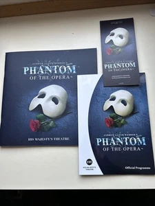 THE PHANTOM OF THE OPERA Theatre Programme / Brochure 2021 DEAN CHISNALL - Picture 1 of 18