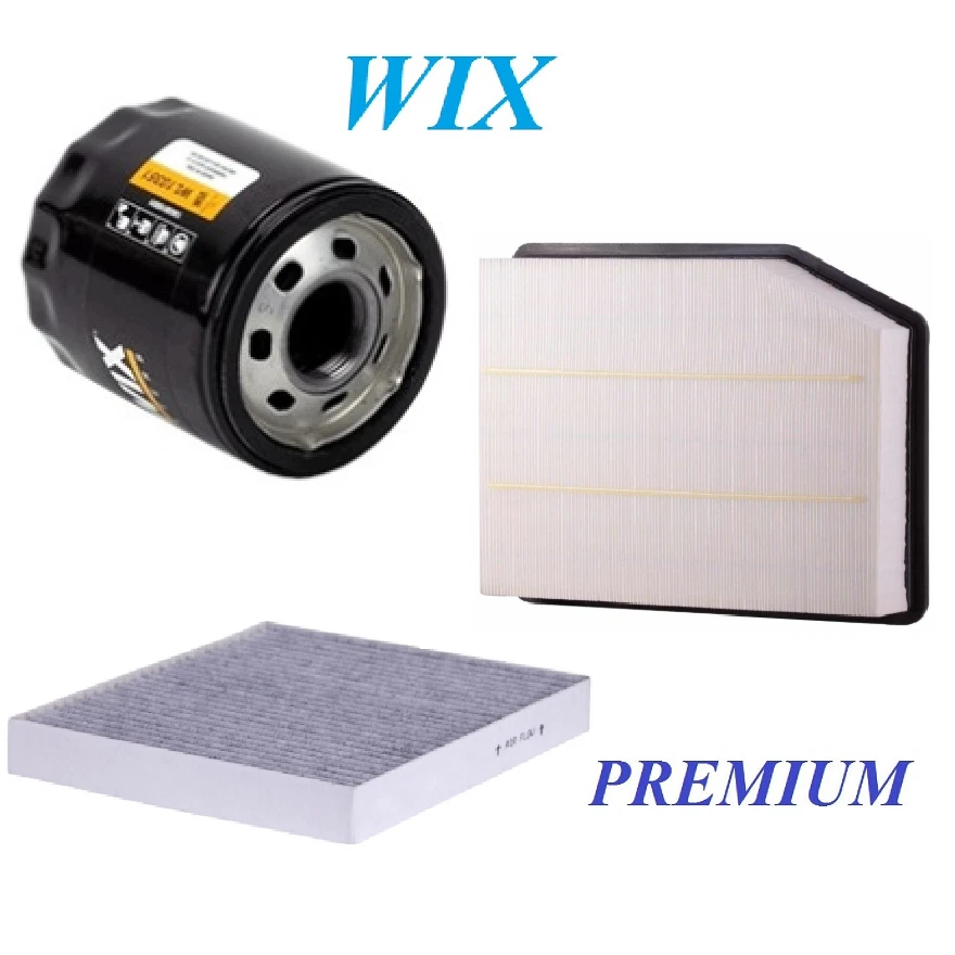 Kit de puesta a punto filtros de aceite de cabina de aire para GMC SIERRA 1500 L4 2,7 L 2019-2025 Foto 1 de 1