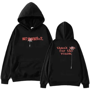Felpa con cappuccio unisex My Chemical Romance Thank You For The Venom 2025 - Foto 1 di 3