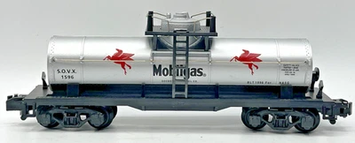 American Flyer S Gauge 52095 Mobilgas Tank Car NASG 1996 Commemorative Car - New - Image 1 of 4