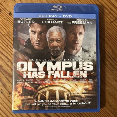 Olympus Has Fallen Gerard Butler Aaron Eckhart Freeman Blu-Ray Disc Dvd Movie Foto 1 de 2