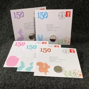 Neu Baby Geschenk für Jungen und Mädchen, Sammlerstück Beatrix Potter Münzen - Bild 1 von 16