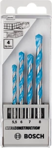 Juego brocas multiconstrucción Robustline Bosch CYL9 4 Piezas - Imagen 1 de 1