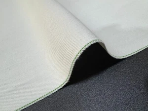 13 oz white denim fabric with selvage by the yard, Japanese denim - Picture 1 of 5