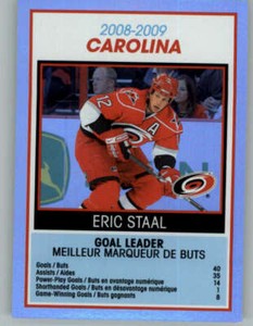 2009-10 O-Pee-Chee Team Checklists #TC6 Carolina Hurricanes (ref 162505)