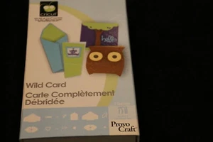 Wild Card Cricut Cartridge mit Booklet Box Overlay UNLINKED - Bild 1 von 1