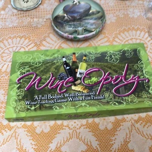 Wine-Opoly Ganzkörper Ausgewogen Weinhandel Brettspiel Erwachsene Monopoly - Bild 1 von 11