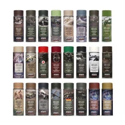 400ml 1L-18,75€ Militärlack Army Paint Sprühdose Spraylack Armee Lack Fahrzeuge