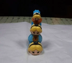 Disney Tsum Tsum Stack Vinyl Alice SMALL MEDIUM LARGE Figures plus Accessory - Picture 1 of 4