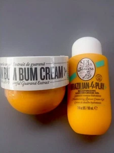 Sol De Janeiro 4-Play Shower Cream 3oz and Bum Bum Body Cream 2.5oz Bundle *New* - Picture 1 of 1