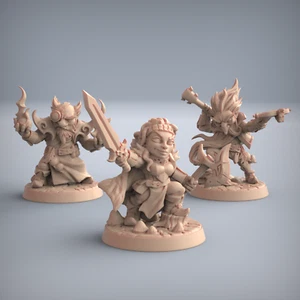 Artisan Guild Miniature D&D/wargames Shortsword Tale in resina 3d print - Foto 1 di 8