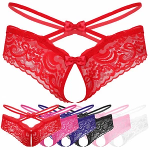 Mens Sissy Panties See-through Lace Jockstrap Lingerie Briefs Underwear AU - Picture 1 of 142