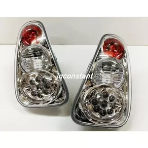 Luces traseras LED de cristal CROMO 2001-2005 MINI ONE COOPER R50 R52 R53 - Imagen 1 de 2