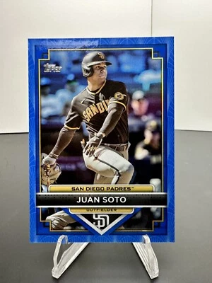 2023 Topps Costco Flagship Collection Juan Soto #42 BLUE /50 - Image 1 of 2