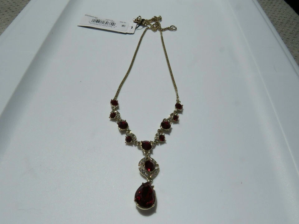 Collar Givenchy Cristal Tono Oro Y - Nuevo Foto 1 de 1