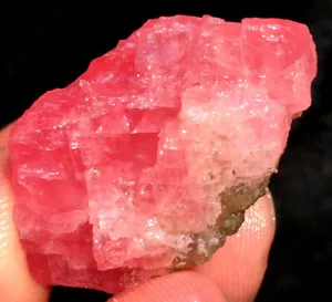 100CT Gemmy!!! Natürliche transparente rote Rhodochrositkristallprobe ip1029 - Bild 1 von 12