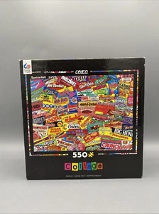 Ceaco: Puzzle, Collage Candy Bar, 550 pieces 24x18" - Picture 1 of 4