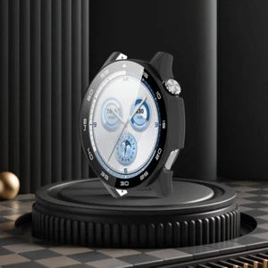 Custodia proteggi schermo in vetro temperato per PC per Huawei Watch GT5 46mm (n - Zdjęcie 1 z 9